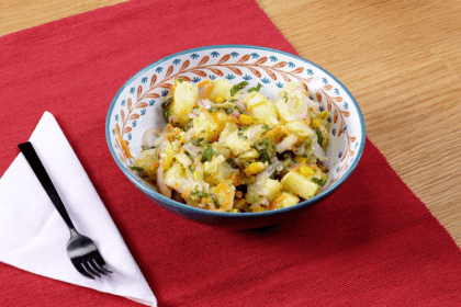 Patates salatası nasıl yapılır? Videolu patates salatası tarifi