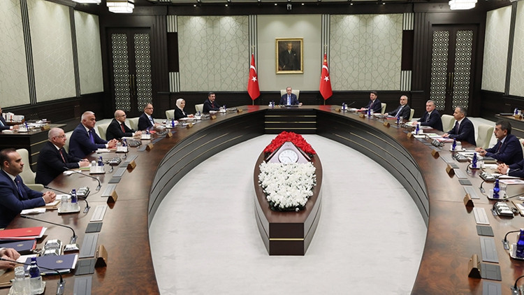 Cumhurbaşkanlığı kabinesi toplandı