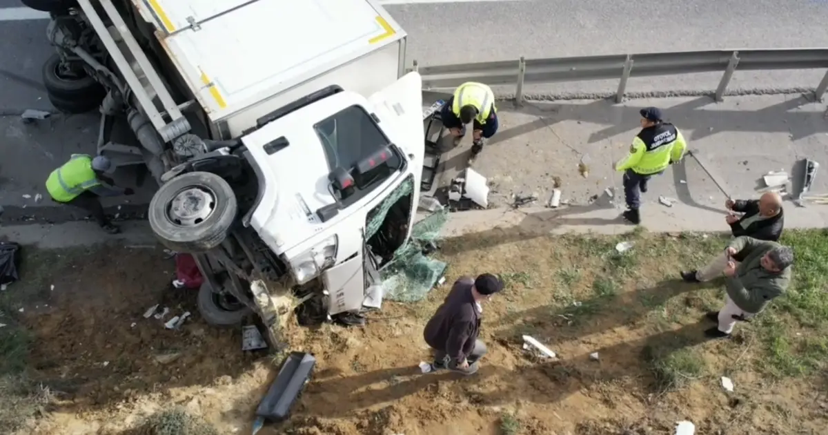Kuzey Marmara Otoyolu'nda zincirleme kaza